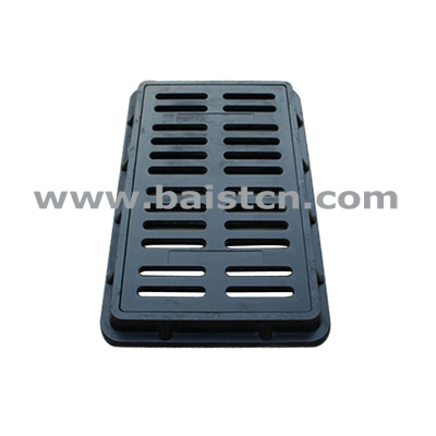 380x680mm Water Grate SMC Materials With High Strength
