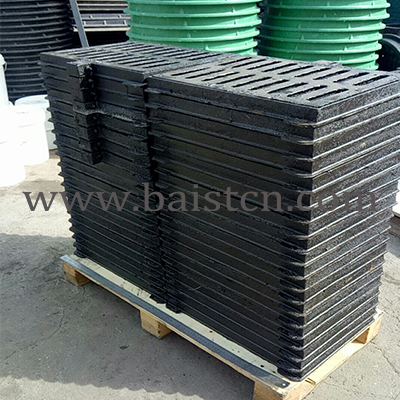 Iron water grate