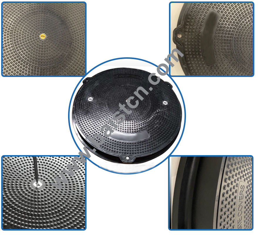 SMC round manhole cover