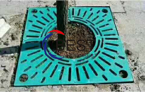 FRP tree grating