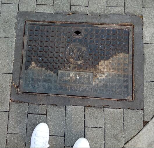 cast iron manhole cover