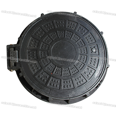SMC Composite Resin Sewage Cover Clear Opening 600mm With High Strength