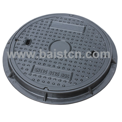 600x30mm EN124 A15/B125 SMC Sewer Cover