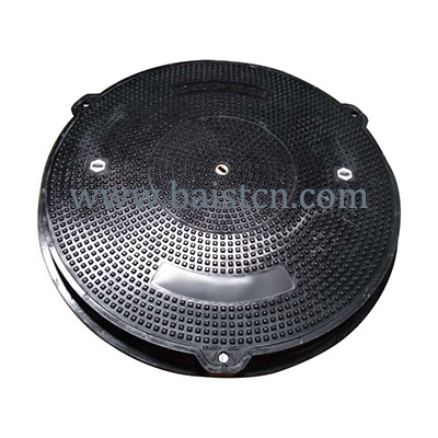 SMC Round Manhole Cover 980mm D400 Sealing Lock Structure Wi