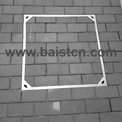 A15 590x590mm Stainless Steel Invisible Cover