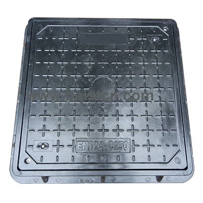 600x600 C250 SMC Manhole Cover With Screw Lock